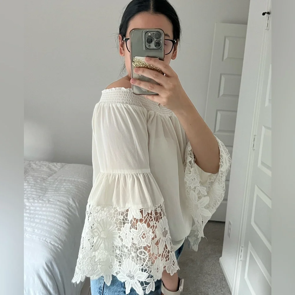 LACE TOP - Picture 3 of 8